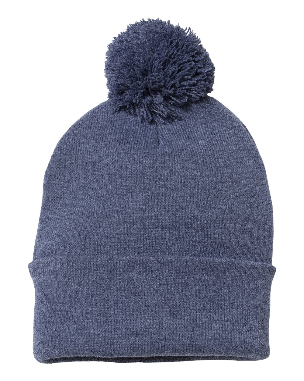 Pom-Pom 12" Knit Beanie