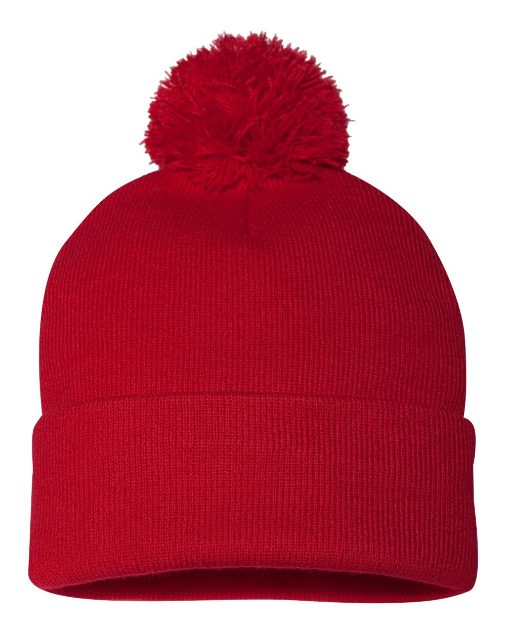 Pom-Pom 12" Knit Beanie