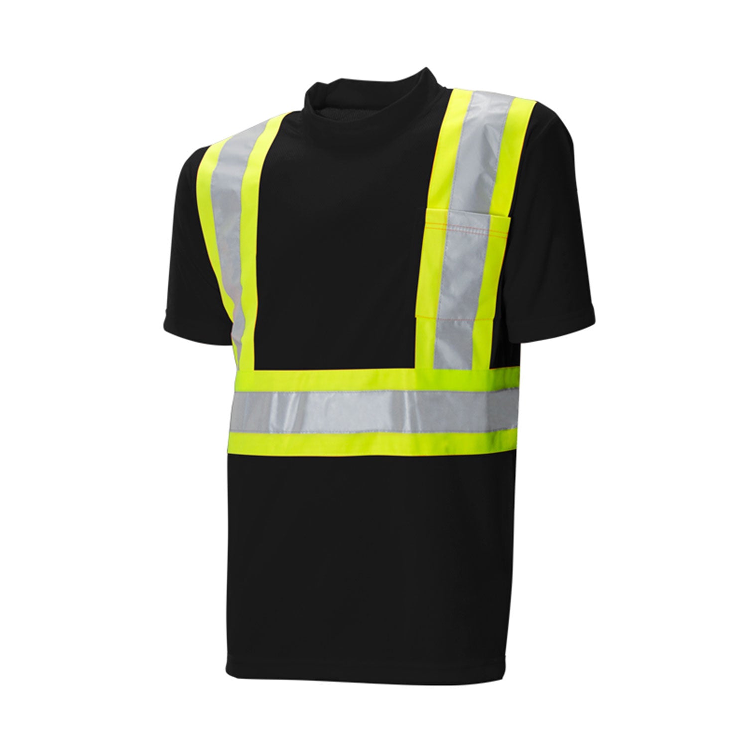 Traffic T-Shirt, Polyester, 4" Refl. Tape