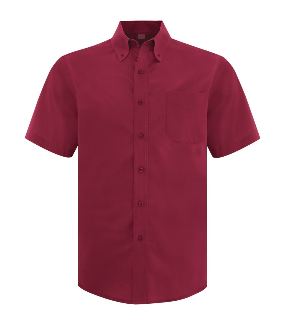 Chemise tissée à manches courtes de tous les jours