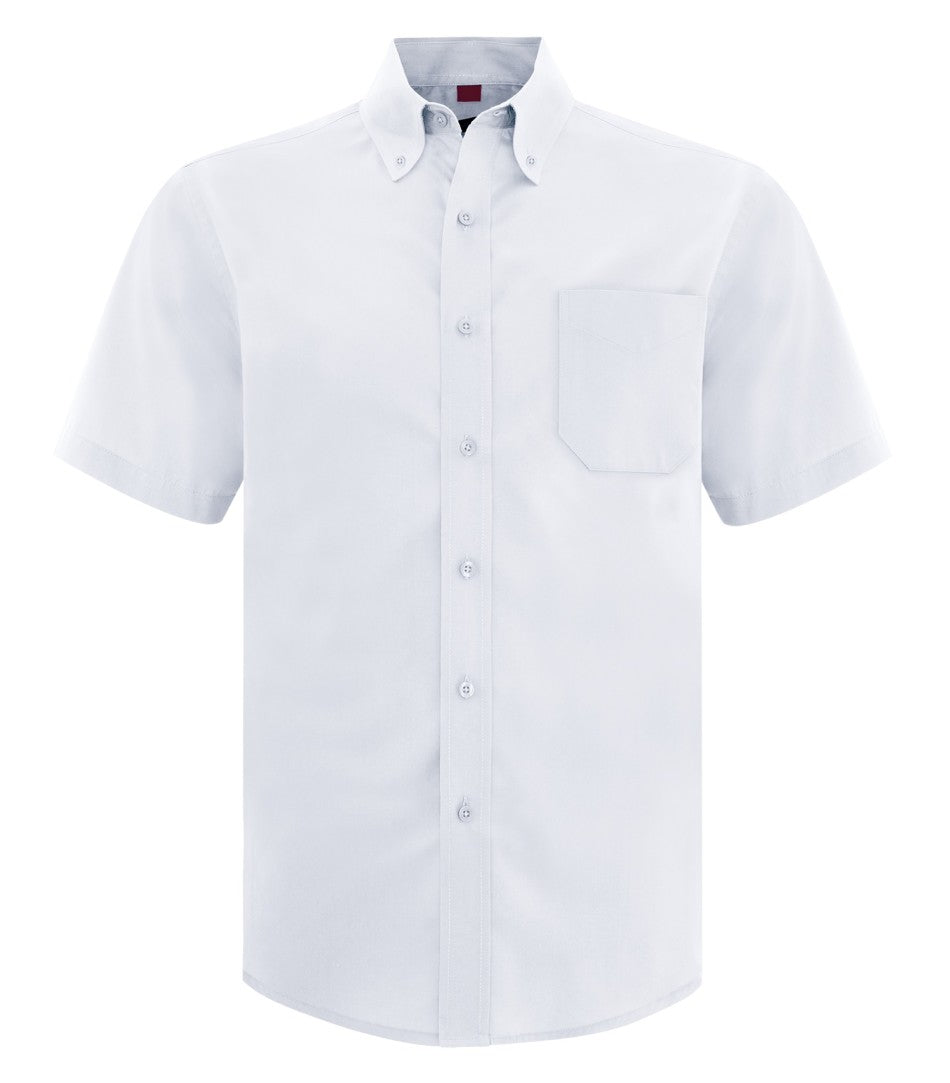 Chemise tissée à manches courtes de tous les jours