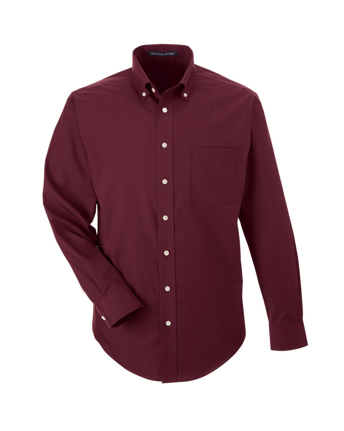 Devon & Jones Men's Crown Woven Collection™ True Non-Iron - Klean Hut