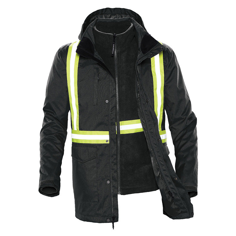 Unisex HD 3-In-1 Reflective Parka
