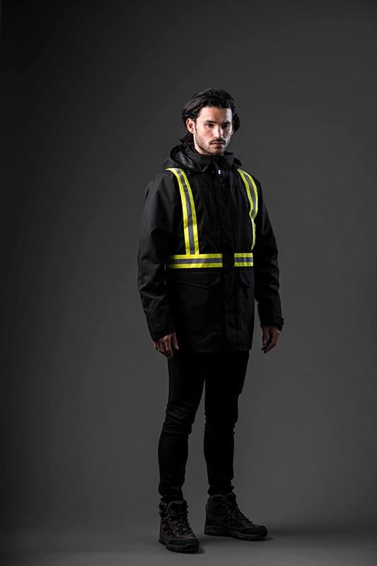 Unisex HD 3-In-1 Reflective Parka