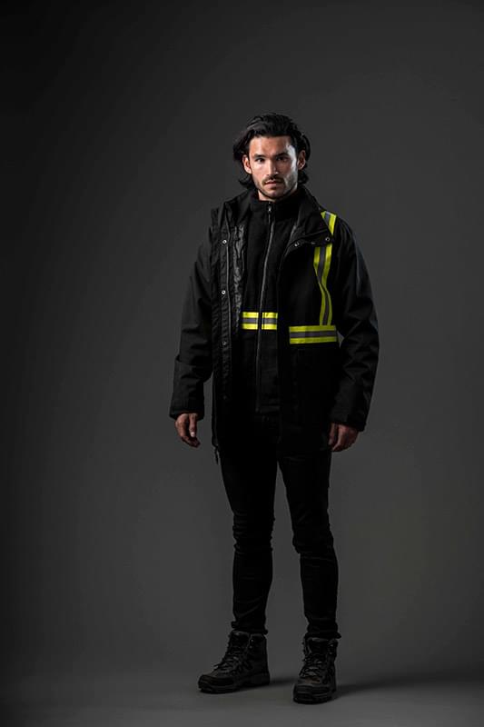 Unisex HD 3-In-1 Reflective Parka