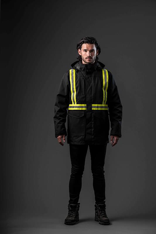 Unisex HD 3-In-1 Reflective Parka