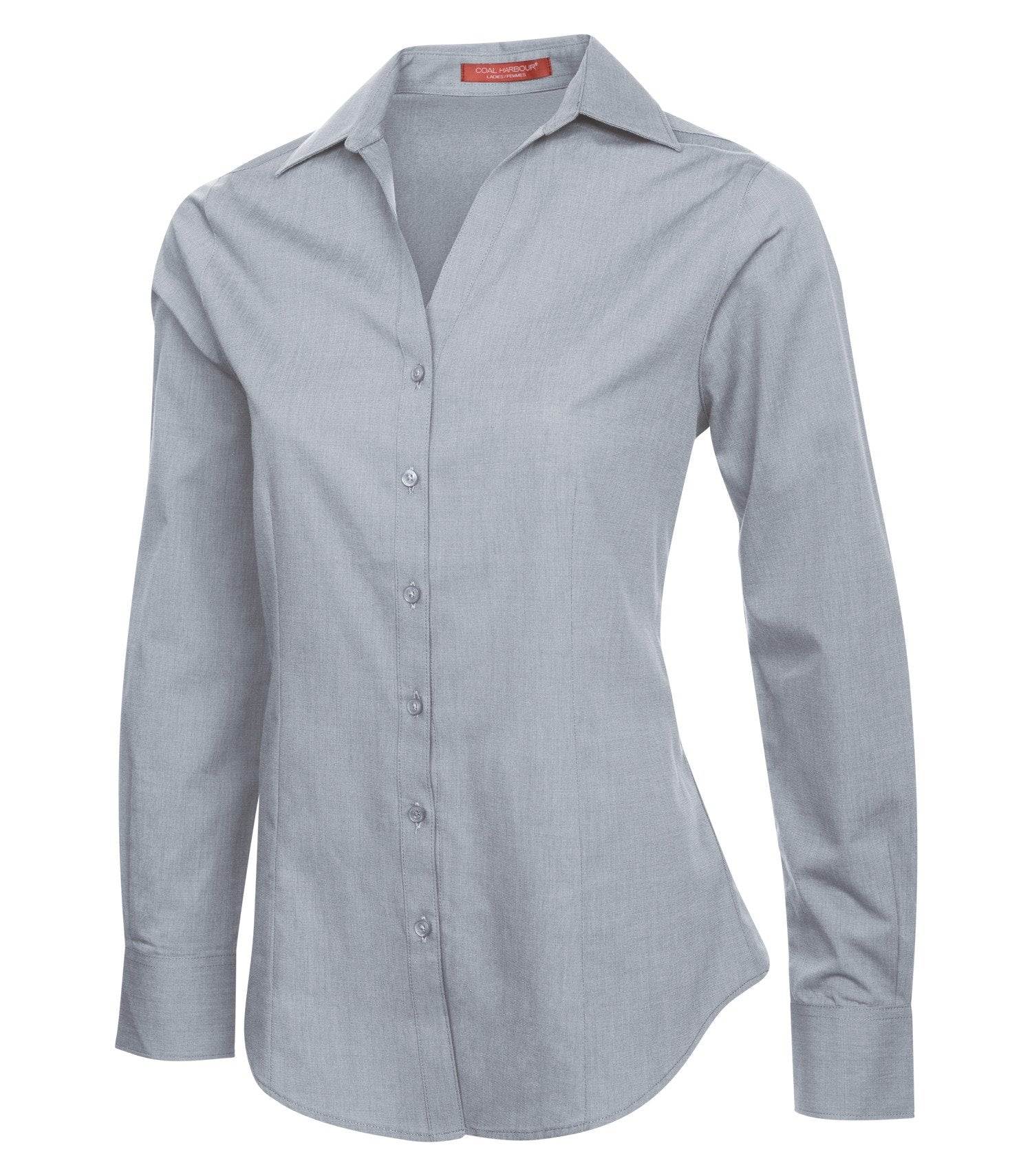 COAL HARBOUR® TEXTURED LADIES' WOVEN SHIRT. - Klean Hut