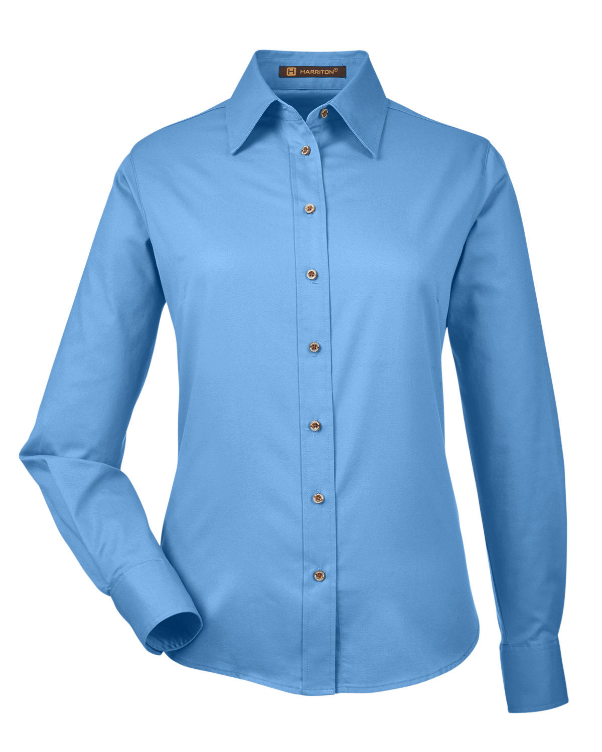 Easy Blend™ Long-Sleeve Twill Shirt with Stain-Release