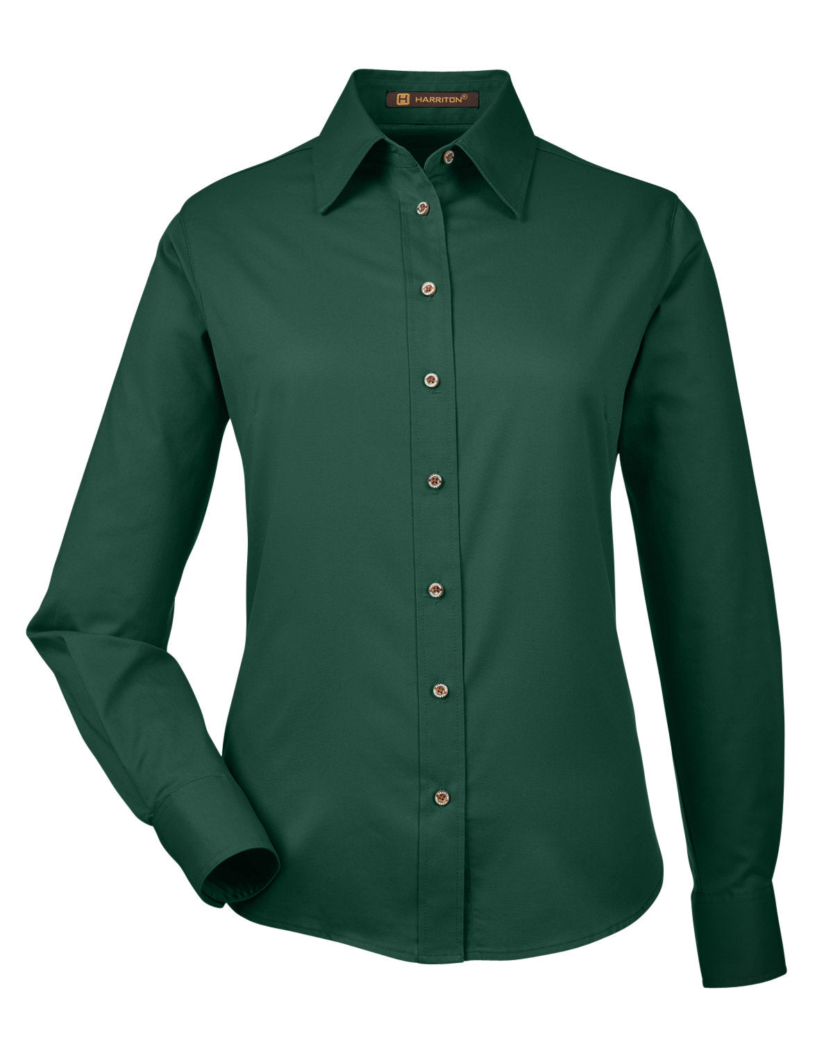 Easy Blend™ Long-Sleeve Twill Shirt with Stain-Release