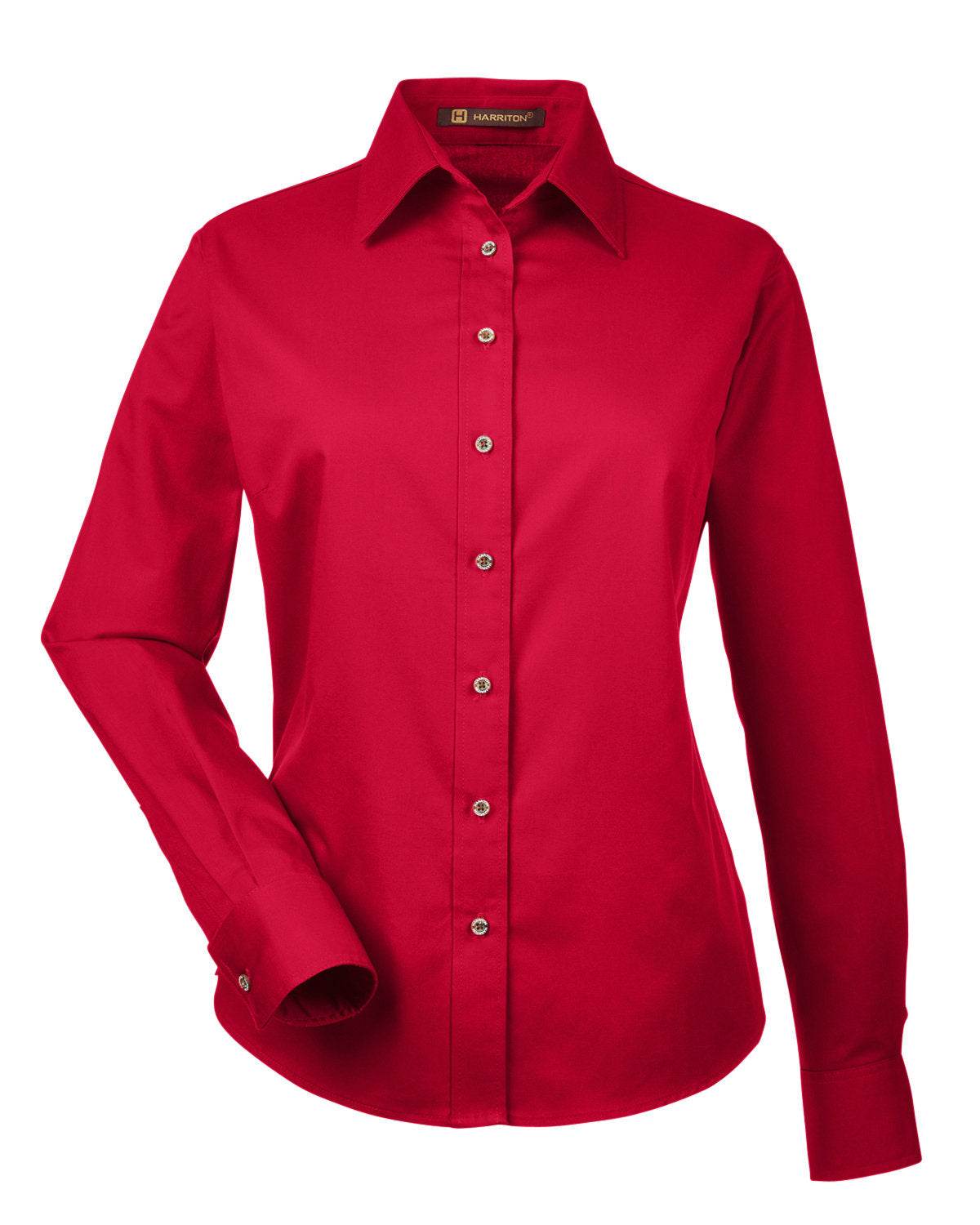Easy Blend™ Long-Sleeve Twill Shirt with Stain-Release