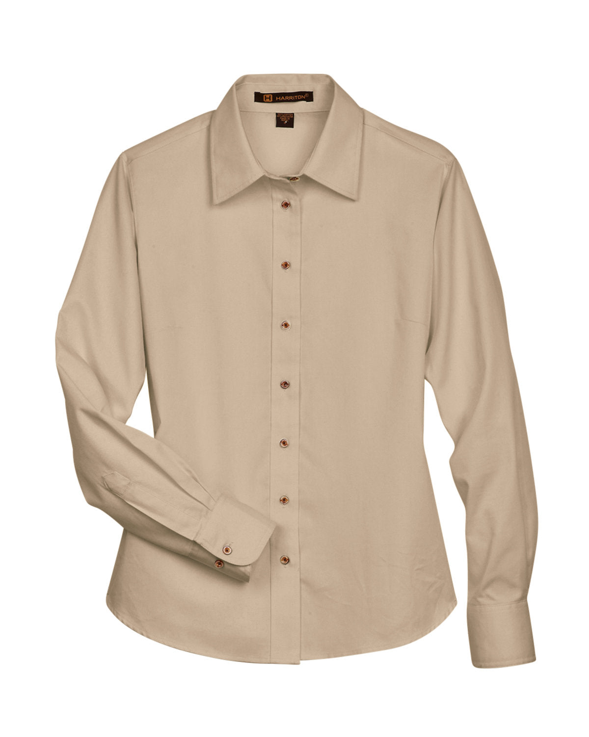 Easy Blend™ Long-Sleeve Twill Shirt with Stain-Release