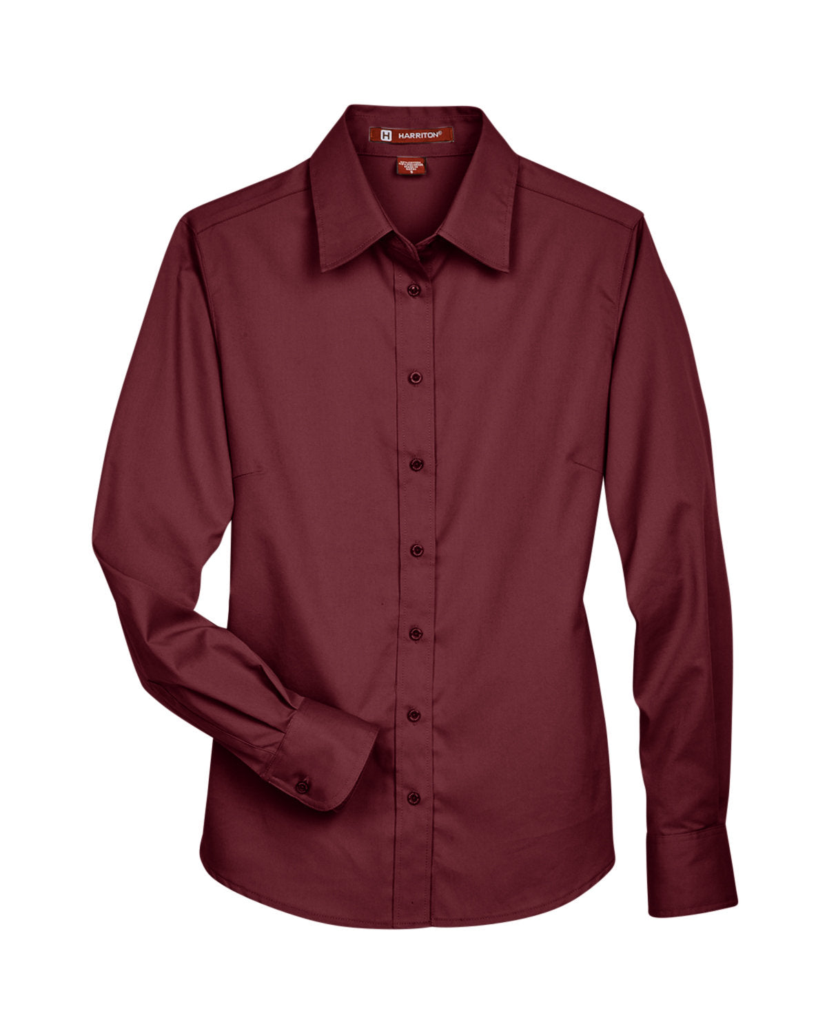 Easy Blend™ Long-Sleeve Twill Shirt with Stain-Release