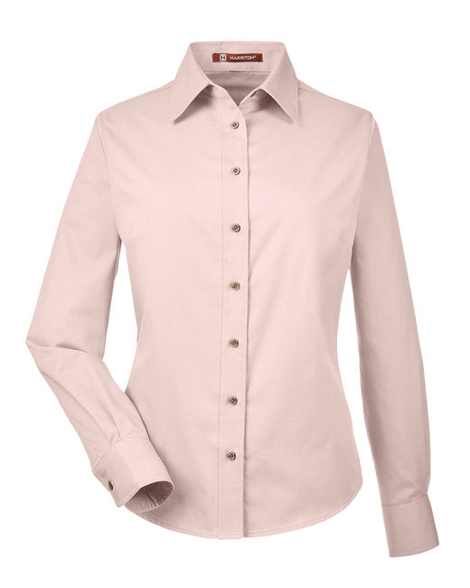 Easy Blend™ Long-Sleeve Twill Shirt with Stain-Release