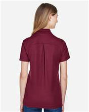Load image into Gallery viewer, Devon &amp; Jones Crown Lux Performance™ Ladies&#39; Plaited Polo
