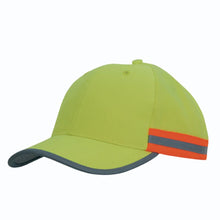 Charger l&#39;image dans la galerie, Casquette haute visibilité avec bande réfléchissante
