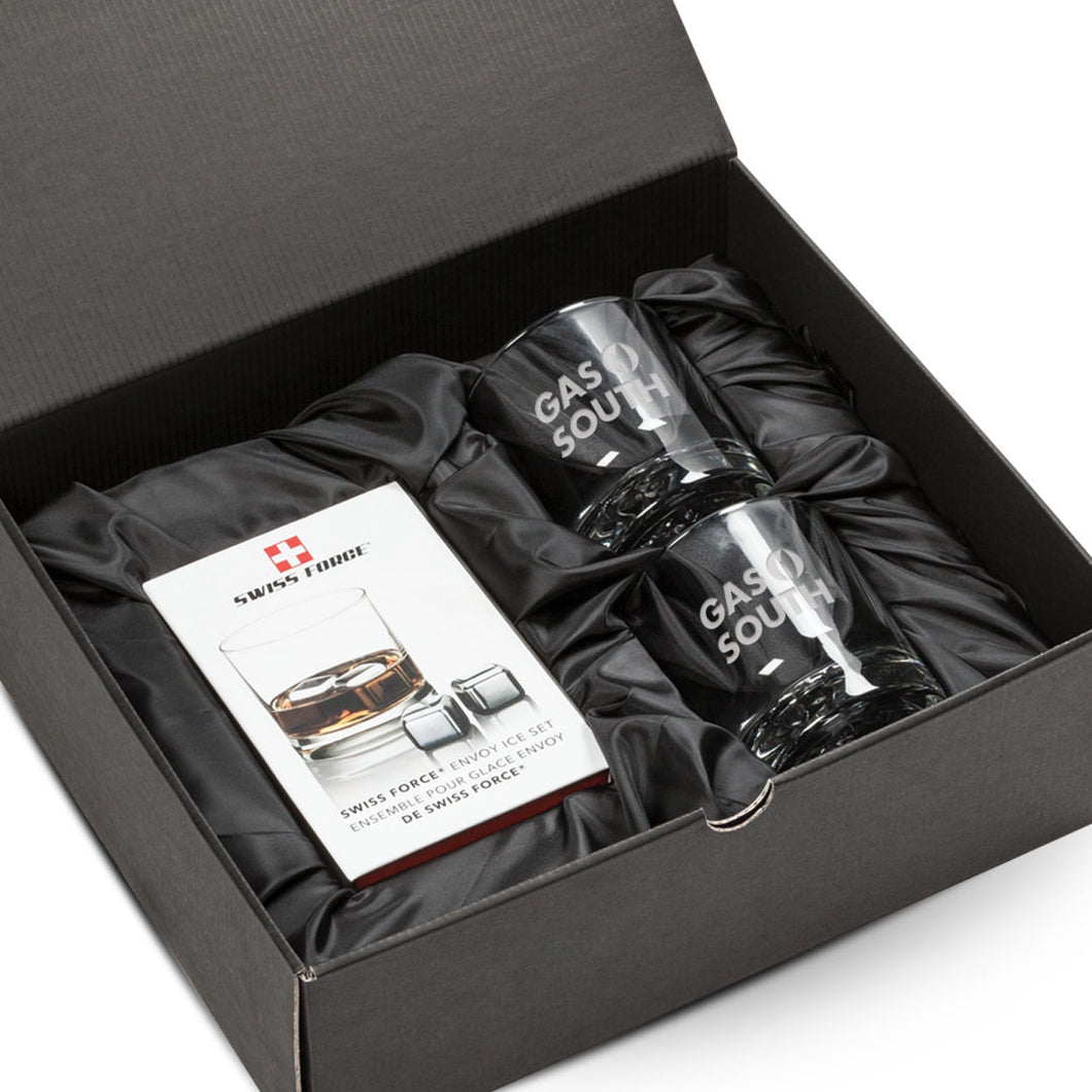 Glaçons Swiss Force® en acier inoxydable et 2 Cassidy OTR