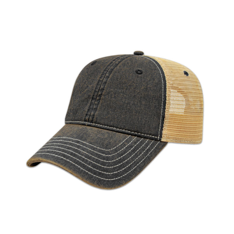 Premium Vintage Washed Mesh Back Cap