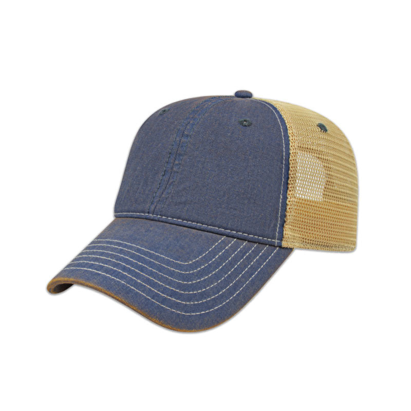 Premium Vintage Washed Mesh Back Cap