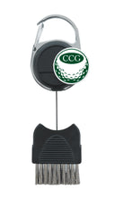 Load image into Gallery viewer, Golf Club Brush with Ball Marker
