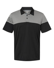 Load image into Gallery viewer, Adidas - Heathered 3-Stripes Colorblocked Polo
