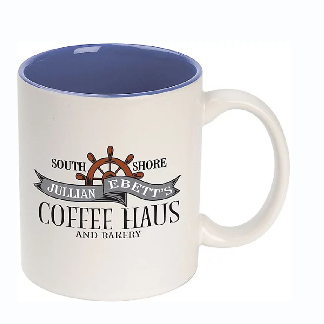 Full Colour Ceramic Colour Accent Mug 11 oz