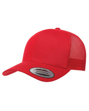 Charger l&#39;image dans la galerie, Casquette de camionneur rétro pour adulte Yupoong
