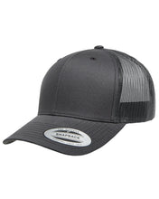 Charger l&#39;image dans la galerie, Casquette de camionneur rétro pour adulte Yupoong
