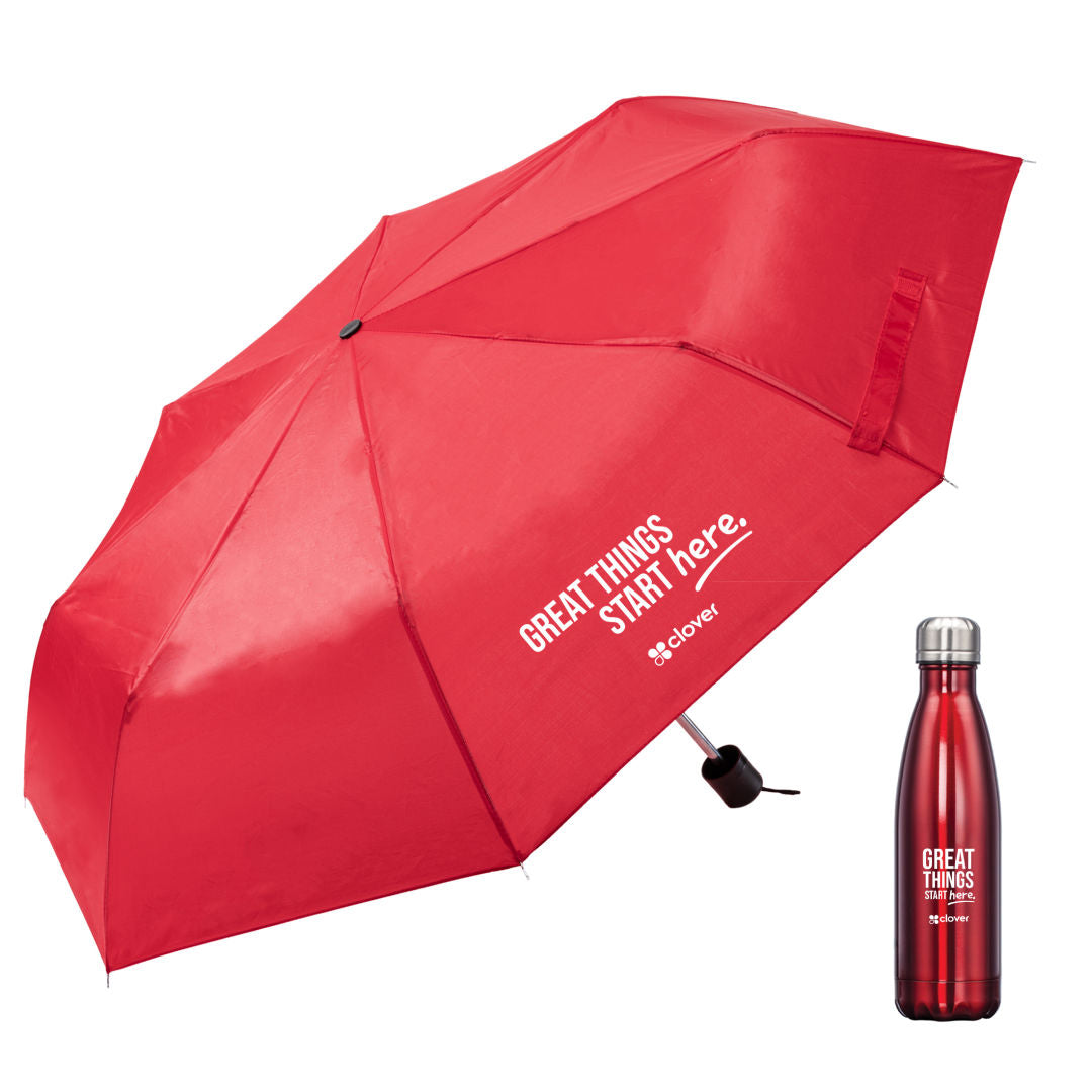 Umbrella and  Bottle -17oz Onboarding Set