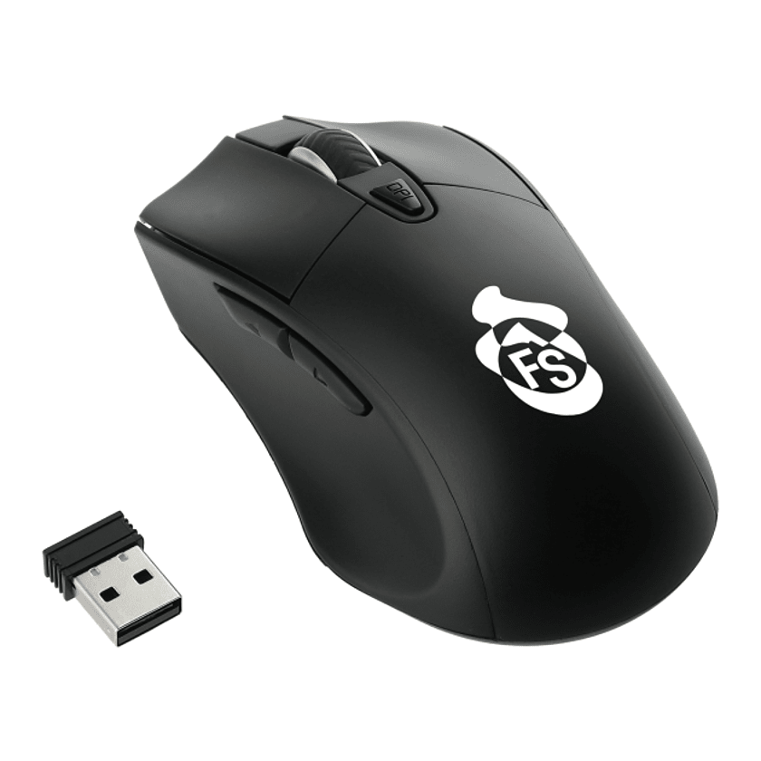 Souris sans fil Wizard avec revêtement