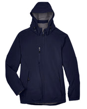 Charger l&#39;image dans la galerie, Men&#39;s Glacier Insulated Three-Layer Fleece Bonded Soft Shell Jacket with Detachable Hood
