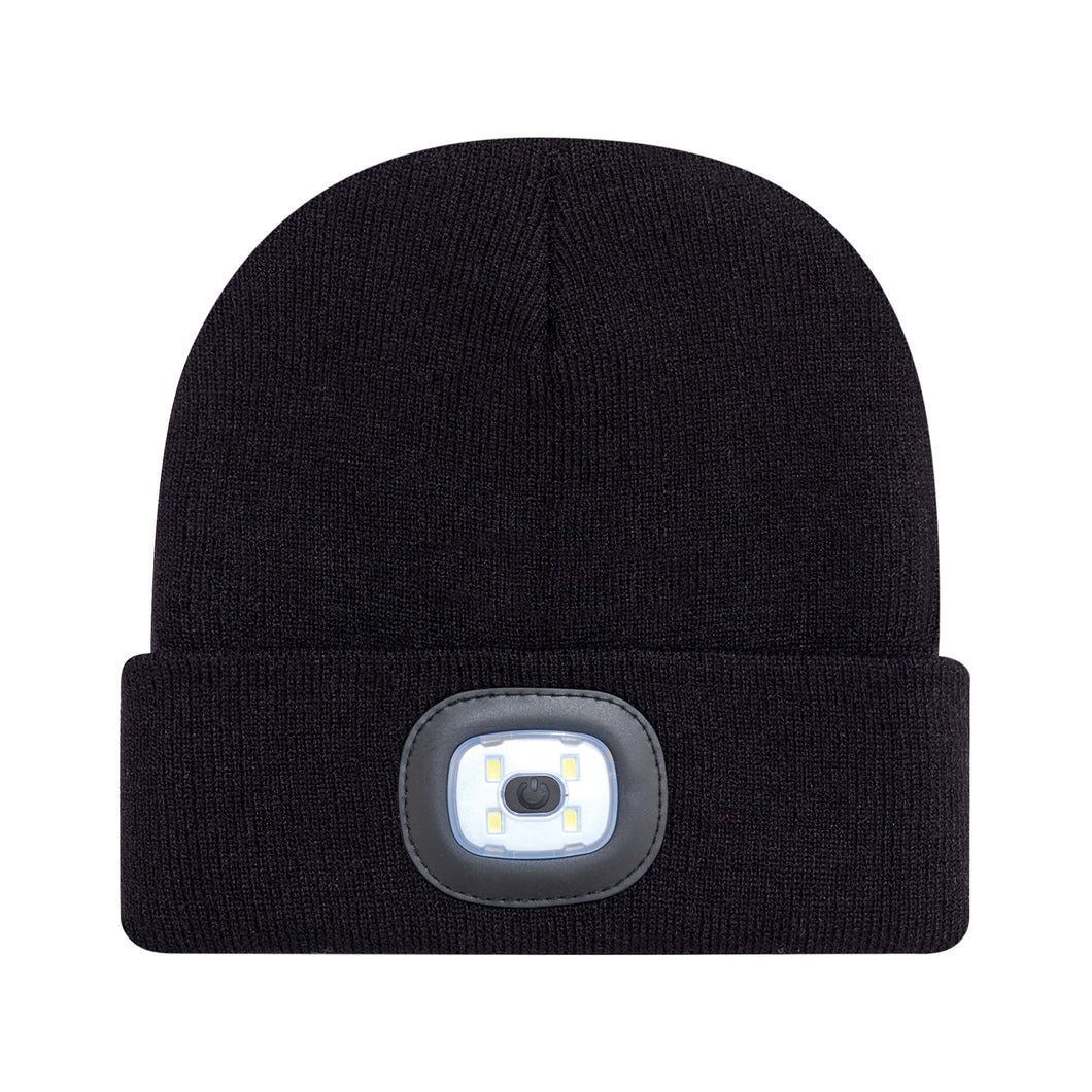Cuff Toque with LED Light
