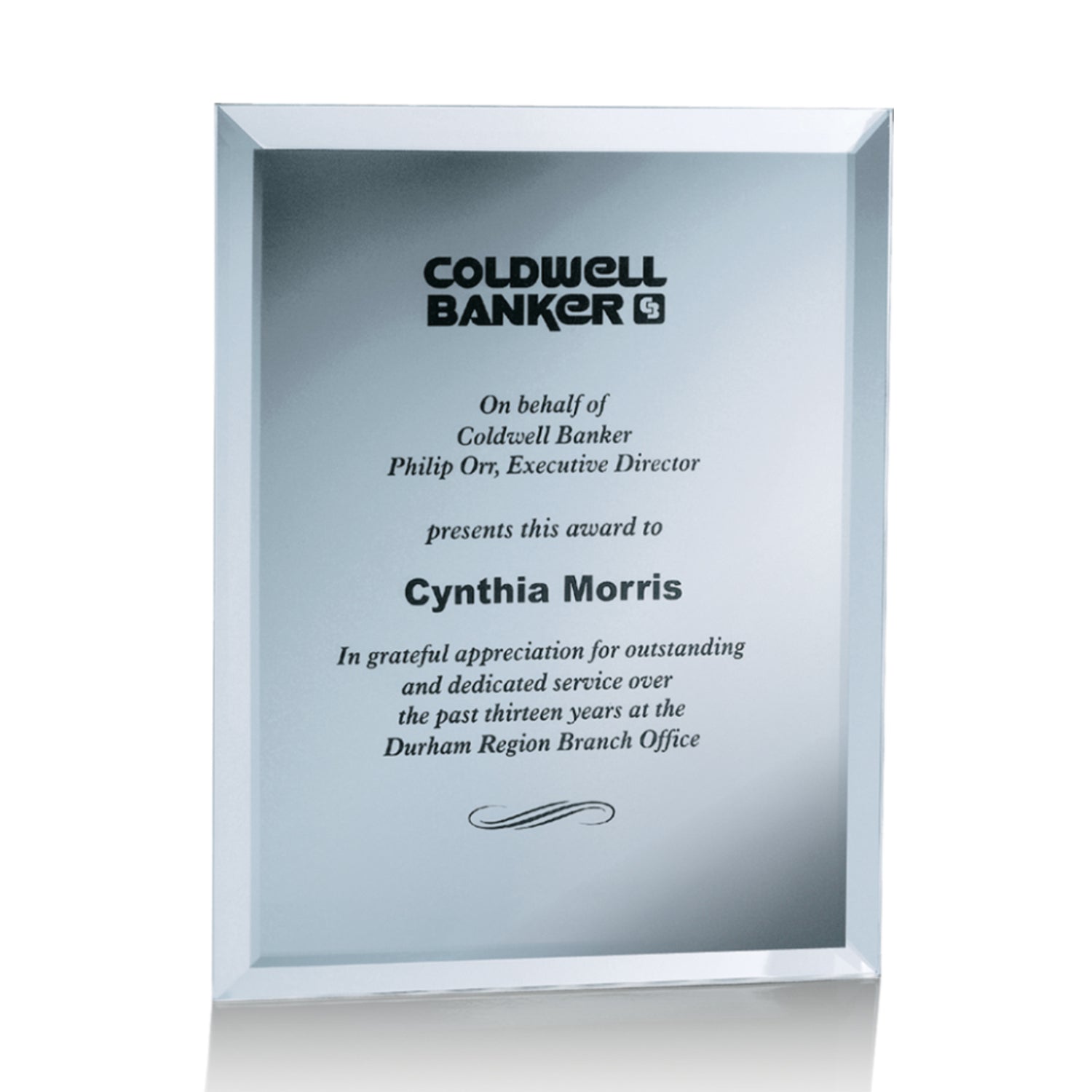 Mirror Plaque - Silver
