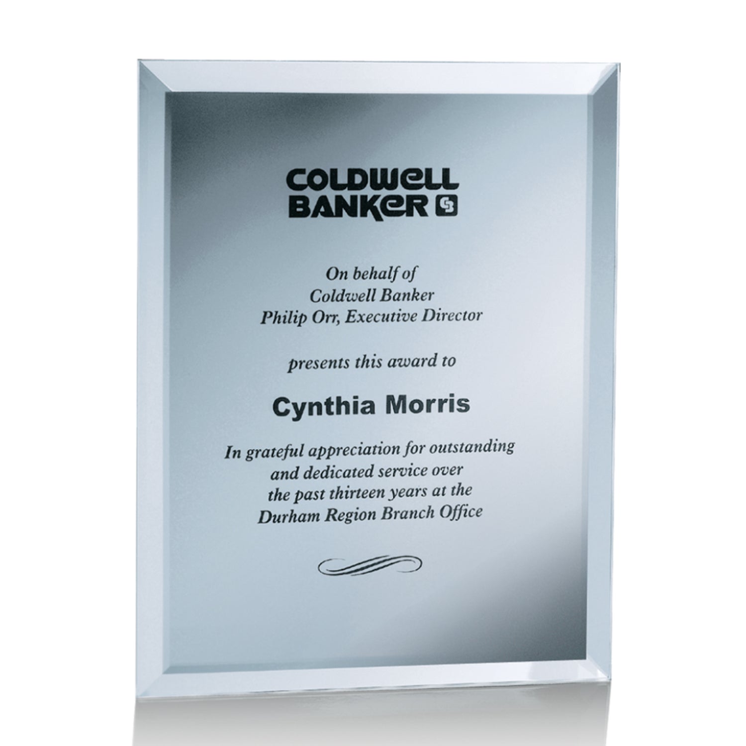 Mirror Plaque - Silver