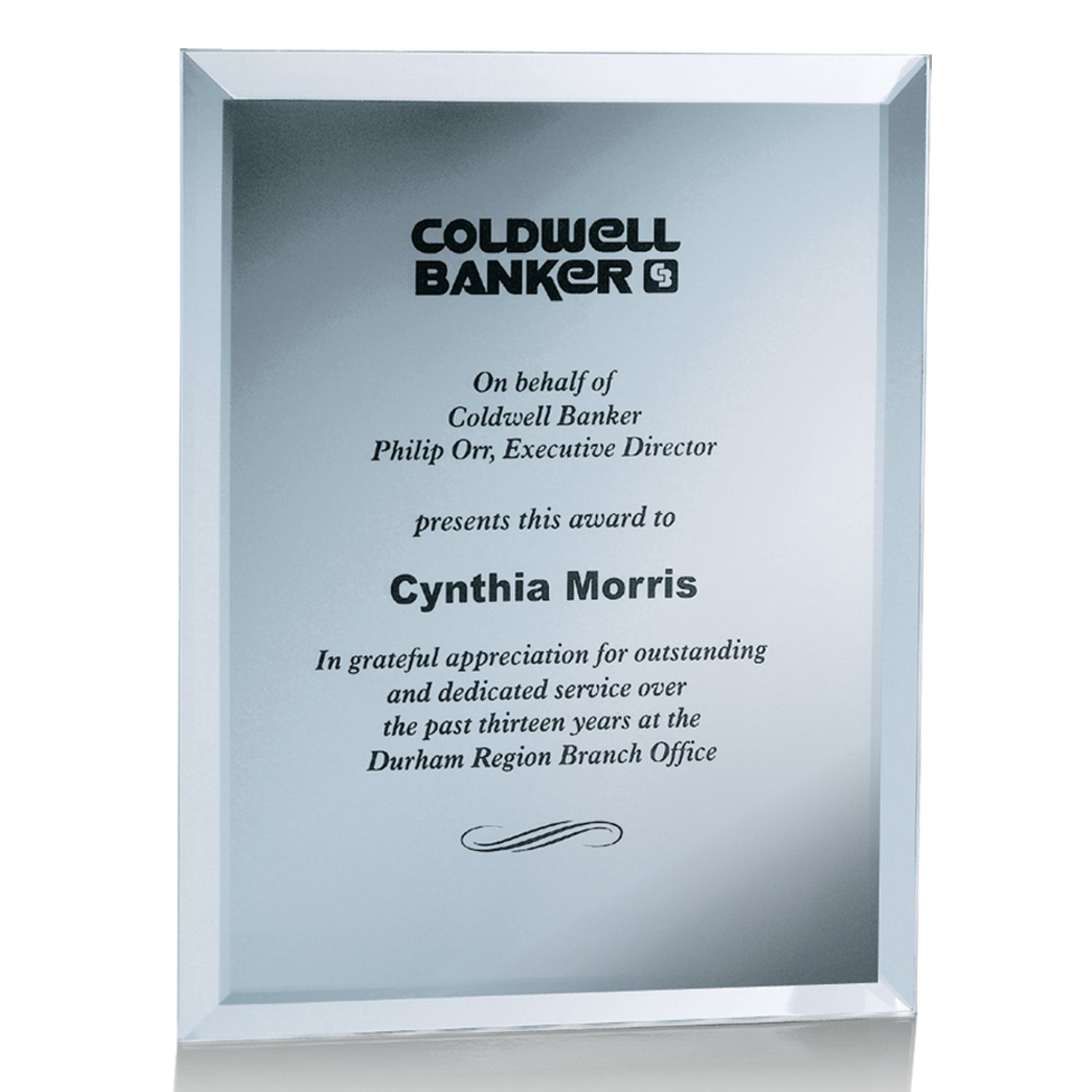 Mirror Plaque - Silver