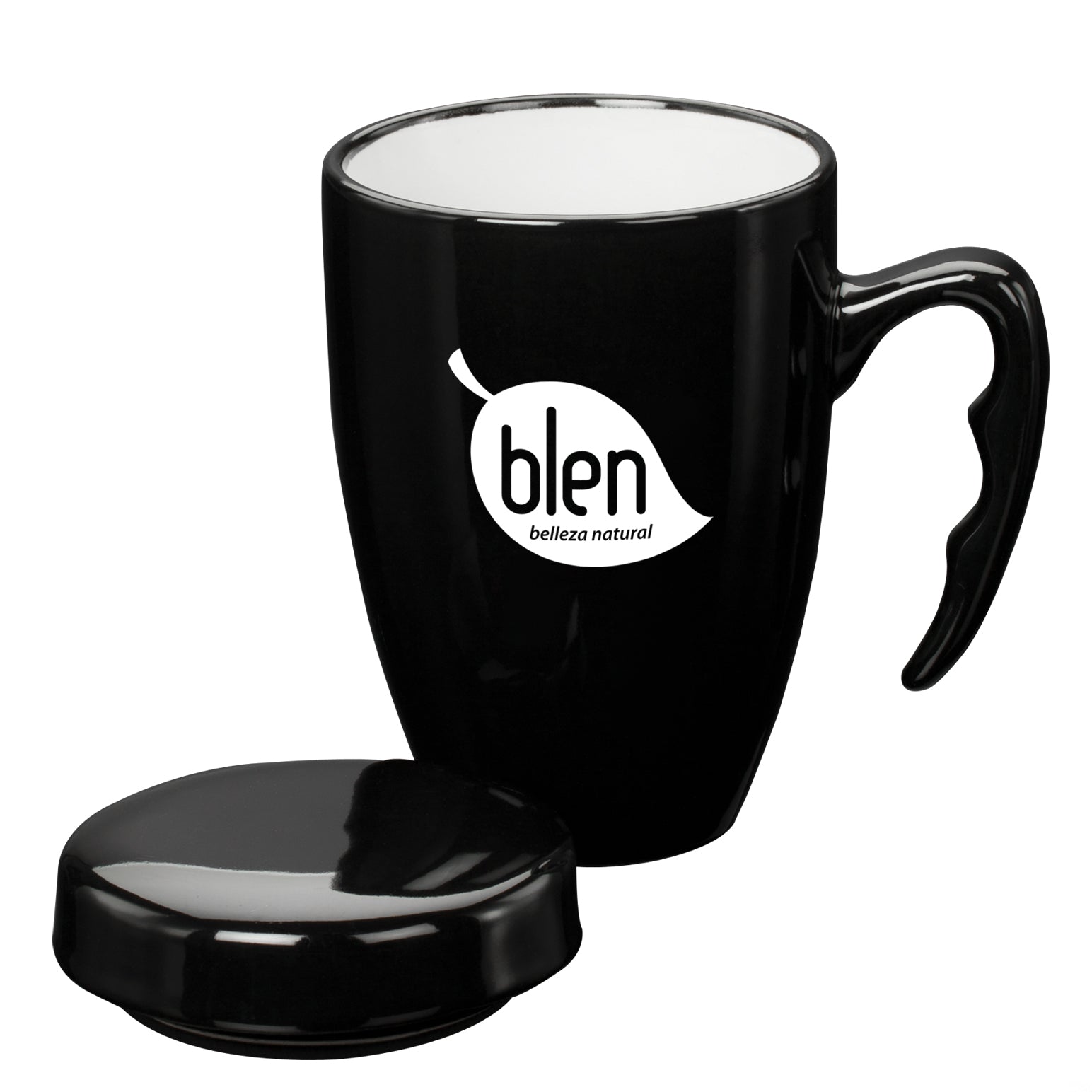 Barco Ceramic Mug w/ Lid - 14oz