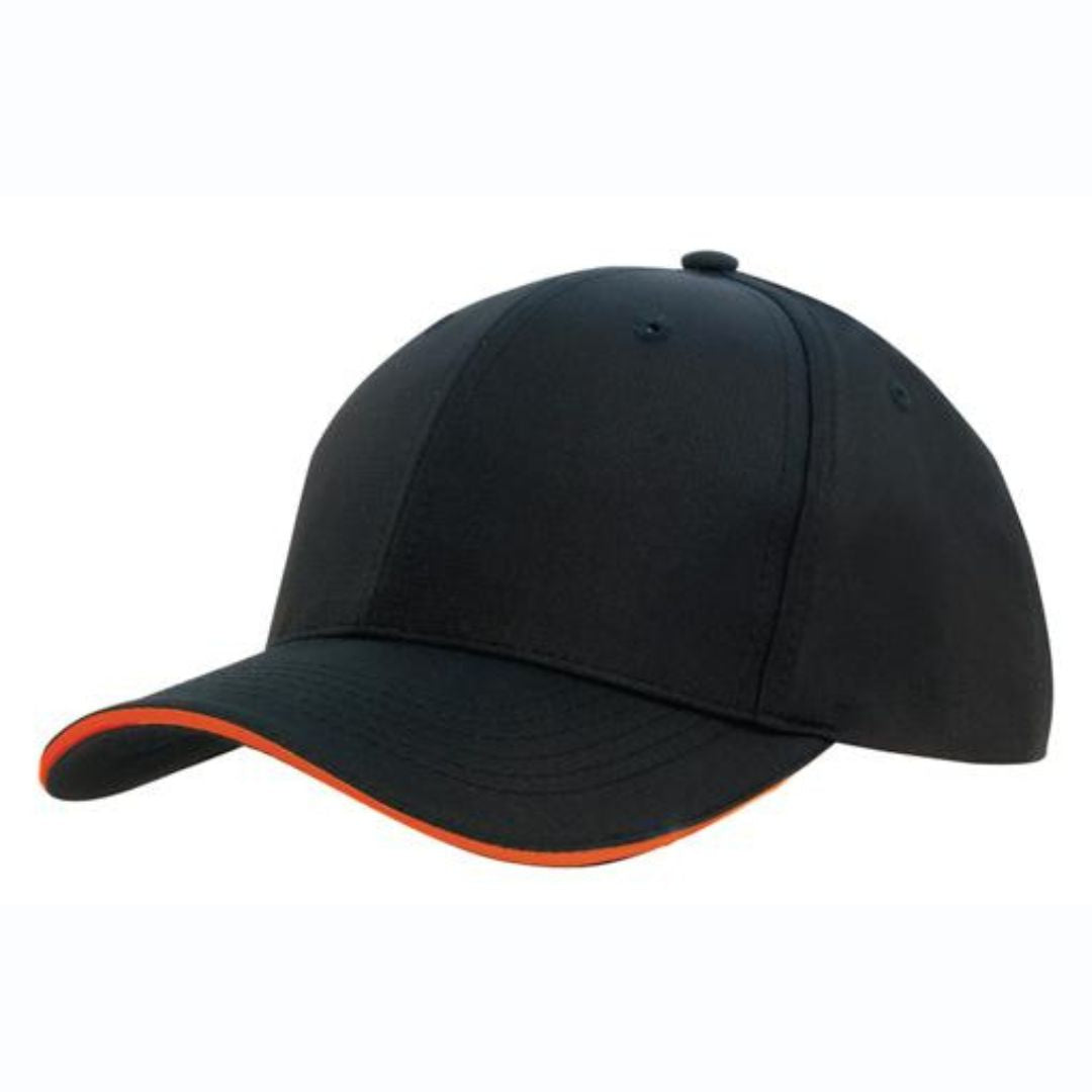 Sports Ripstop Cap with Sandwich Trim