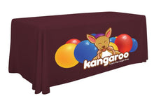 Load image into Gallery viewer, 6&#39; Standard Table Throw (Full-Color Front Only)
