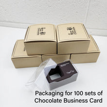 Load image into Gallery viewer, Chocolate Business Card
