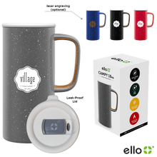 Charger l&#39;image dans la galerie, Tasse isotherme en acier inoxydable Ello Campy de 18 oz
