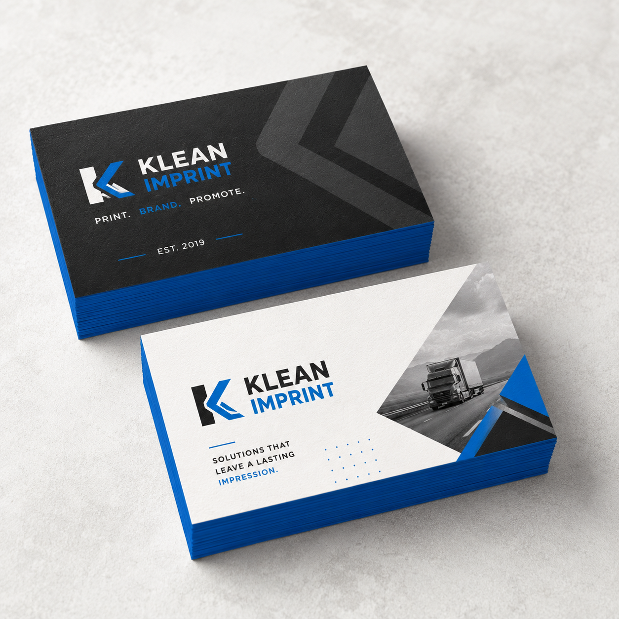 Painted Edge Business Cards (Extra Thick)