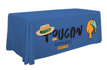 Load image into Gallery viewer, 6&#39; Standard Table Throw (Full-Color Front Only)
