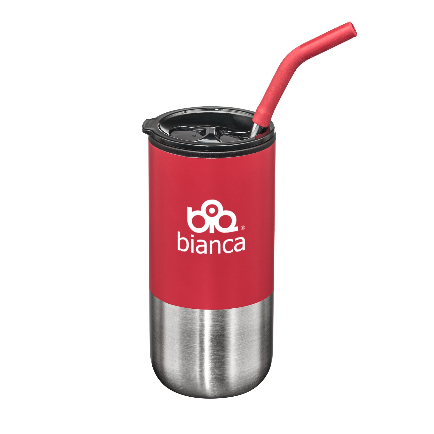 Gobelet à double paroi Bondi avec paille - 18 oz
