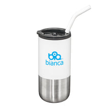 Load image into Gallery viewer, Bondi Double Wall Tumbler w/ Straw -18oz
