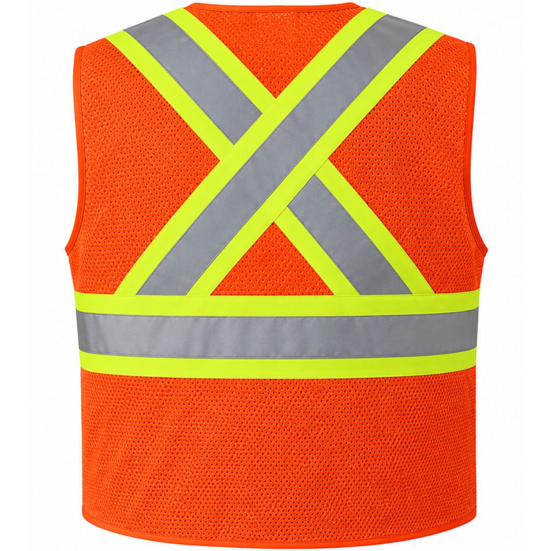 Zipper Safety Vests
