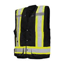 Charger l&#39;image dans la galerie, Deluxe Surveyor Vest, 4&quot; Refl. Tape, 17 Pockets
