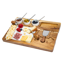 Load image into Gallery viewer, Milton 11-Piece Acacia Wood Cheese Set
