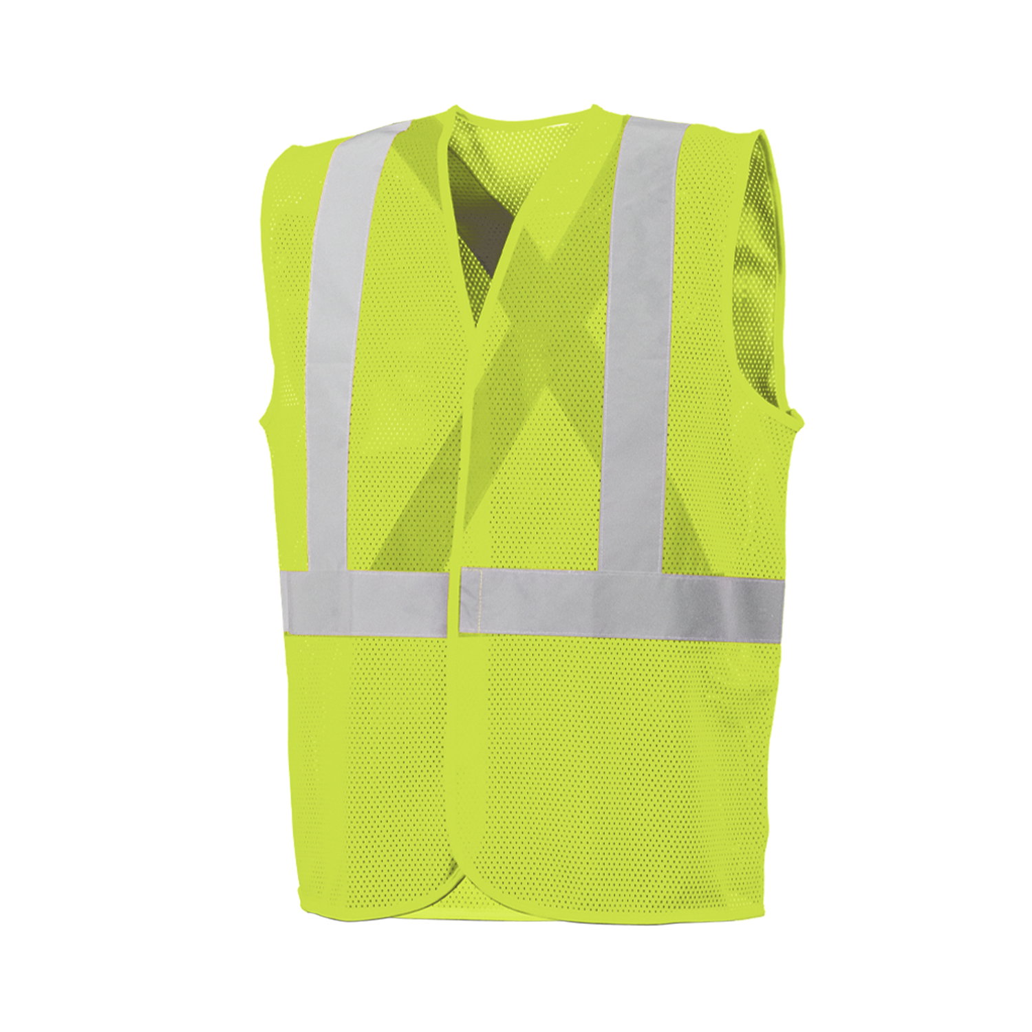 Economy Mesh Traffic Vest, 2" Refl. Tape