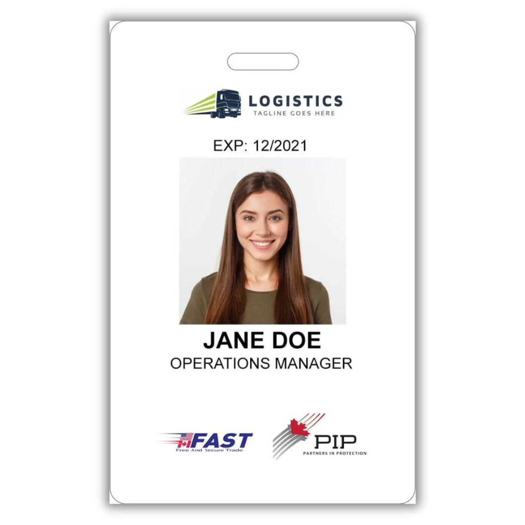 Photo ID Badge (Vertical)