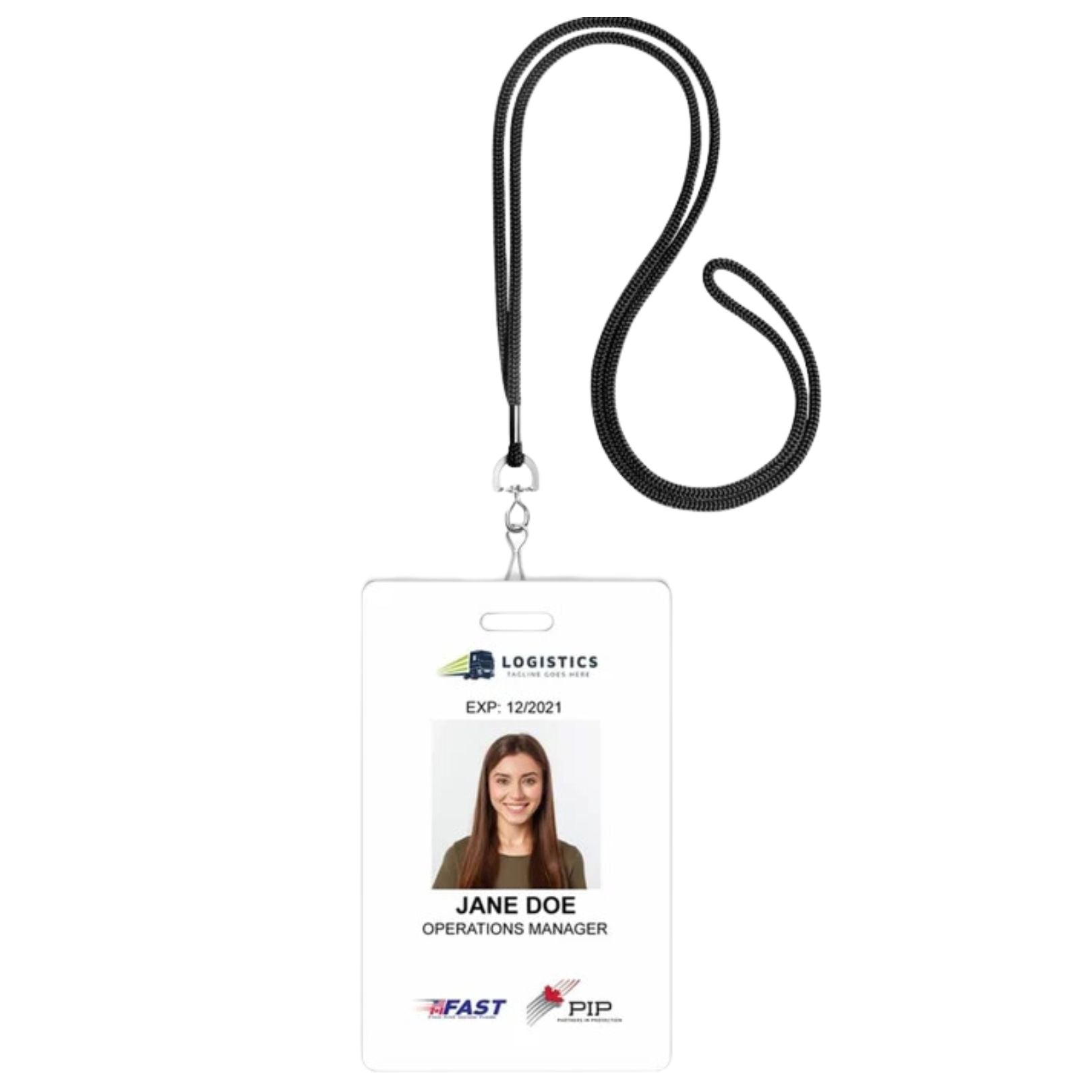 Photo ID Badge (Vertical)