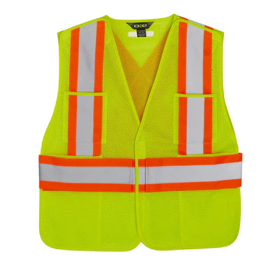 Patrol - Adult Mesh Hi-Vis 5 Point Tear Away Vest - One Size